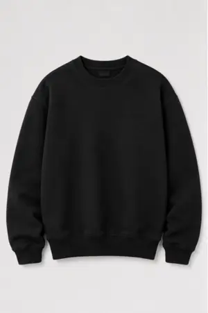 Schwarzer Sweater